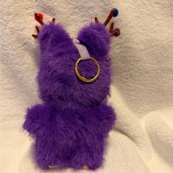 Christmas Labubu Purple Plush keychain + free cup wrap and keychain - Picture 3 of 7